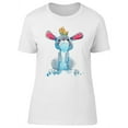 thumbnail image 1 of Cute Bunny With Chicken T-Shirt Women -Image by Shutterstock, Female Large, 1 of 4