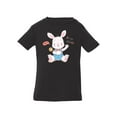 thumbnail image 1 of Cute Bunny With Flower T-Shirt Infant -Image by Shutterstock,  6 Months, 1 of 4