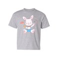 thumbnail image 1 of Cute Bunny With Flower T-Shirt Juniors -Image by Shutterstock,  Medium, 1 of 4