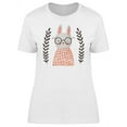 thumbnail image 1 of Cute Bunny With Smart Glasses T-Shirt Women -Image by Shutterstock, Female Large, 1 of 4