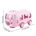 thumbnail image 1 of Cute Bus Shaped Water Bottle for Youngsters, Youngster Water Cup with Straw and Adjustable Strap, Leak-Proof and Durable Design for Campus, Outdoor Play, and Family Outings, 1 of 6