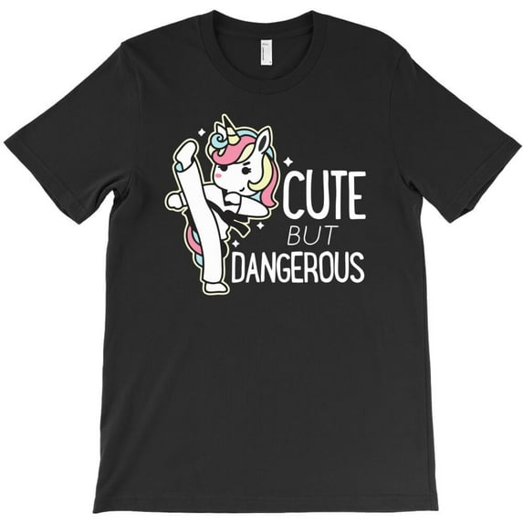 Cute But Dangerous Funny Sarcastic Quote Humor Graphic Novelty - Comfortable Fit H14548 T-Shirt, for Men and Women, Up to Size 5XL