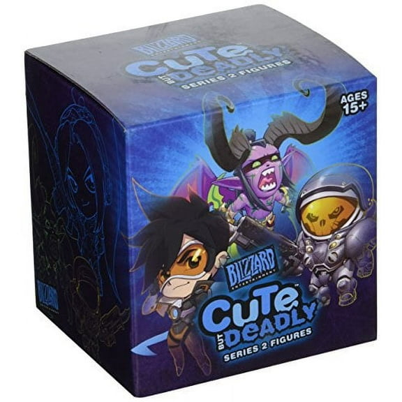 Cute But Deadly Series 2 Vinyl Figure Blind Box Contains: 1 Random figure from Overwatch , Diablo , World Of Warcraft or Starcraft