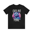 thumbnail image 1 of Cute But Feral Raccoon Unisex Animal Shirt, 1 of 5