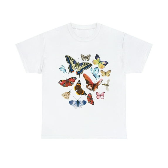 Cute Butterflies Cottagecore Aesthetic Gifts T-Shirt