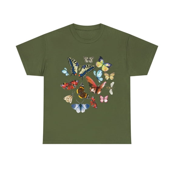 Cute Butterflies Cottagecore Aesthetic Gifts T-Shirt