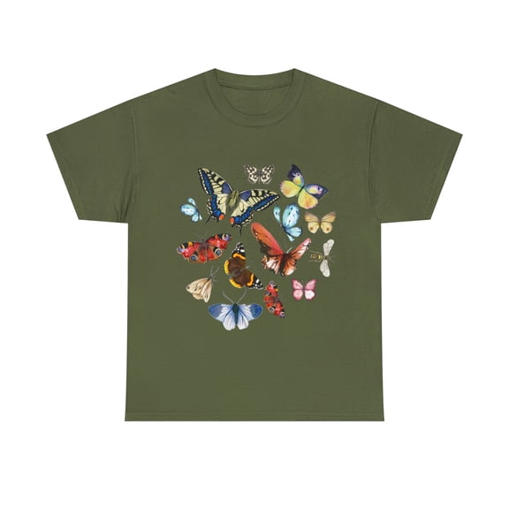 Cute Butterflies Cottagecore Aesthetic Gifts T-Shirt