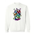 thumbnail image 1 of Cute Butterflies Sweatshirt Women -SPIdeals Designs, Female x-Large, 1 of 4