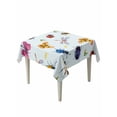 thumbnail image 1 of Cute Butterfly Dragonfly Suqare Tablecloth - 60 x 60 Inch, Farmhouse Botanical Floral Blue Waterproof & StainResistant Tablecloth, Washable Oil-proof Table Cover for Dining/Party/Wedding/Buffet, 1 of 9