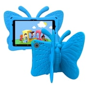 Cute Butterfly Kids Case for Amazon Kindle Fire HD10 & Fire HD 10 Plus Tablet 10.1" (2023/2021 Release - 13th/12th Generation), Shockproof Lightweight Rugged Ha
