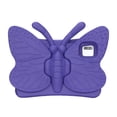 thumbnail image 1 of Cute Butterfly Kids Case for Lenovo Tab M11/Tab K11 LTE 11" 2024 TB330FU, EVA Rubber Silicone Lightweight Bumper Rugged Drop Protection Shockproof Case for Lenovo Tab M11, Purple, 1 of 1