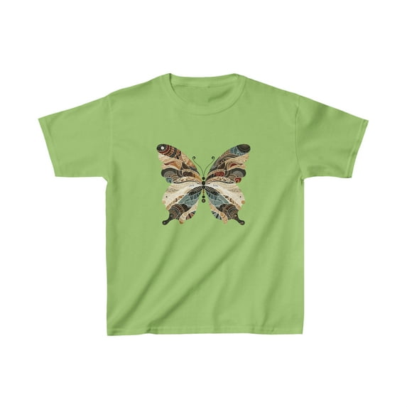 Cute Butterfly Tshirt for Kids - Choose from 5 Colors