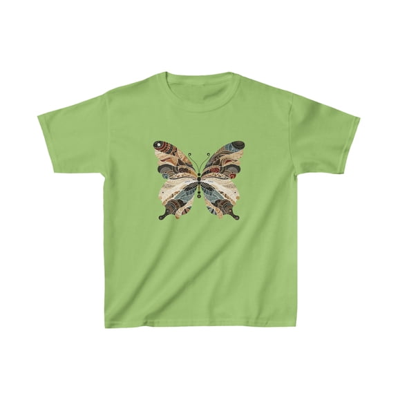 Cute Butterfly Tshirt for Kids - Choose from 5 Colors