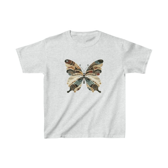 Cute Butterfly Tshirt for Kids - Choose from 5 Colors