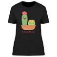 thumbnail image 1 of Cute Cactus Be Always Blooming T-Shirt Women -Image by Shutterstock, Female XX-Large, 1 of 2