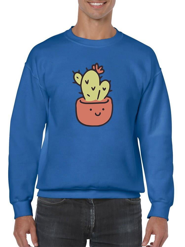 Cute Cactus Buddy Sweatshirt Women -Smartprints Designs, Female 4X-Large -  Walmart.com