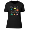 thumbnail image 1 of Cute Cactus, Succulents In Pot T-Shirt Women -Image by Shutterstock, Female Small, 1 of 4