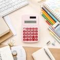 thumbnail image 1 of Cute Calculator, Basic Standard Calculators Small Digital Desktop Calculator ,Four Function Calculator for Teachers Students Basics Office, Small Handheld Calculators, Smart Calculator Pocket Size, 1 of 7