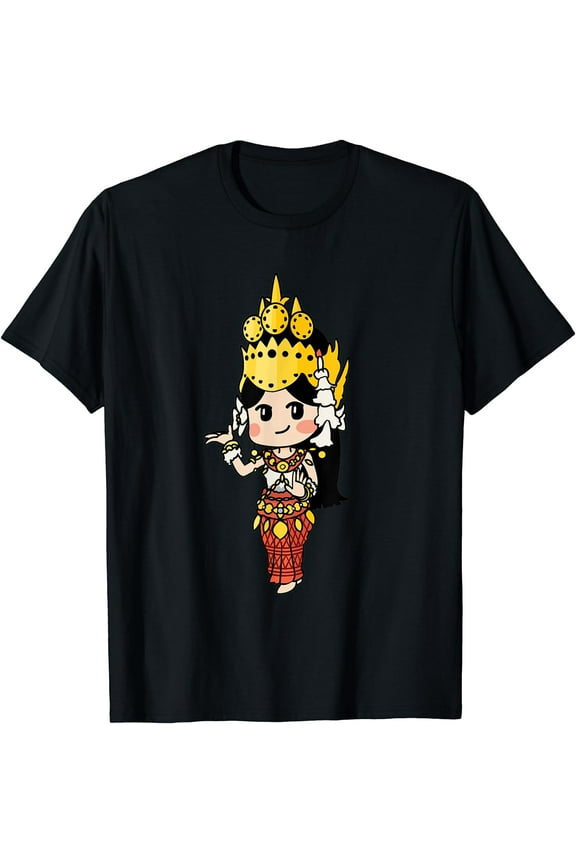 Cute Cambodian Khmer Thai and Lao Apsara Beauty T-Shirt