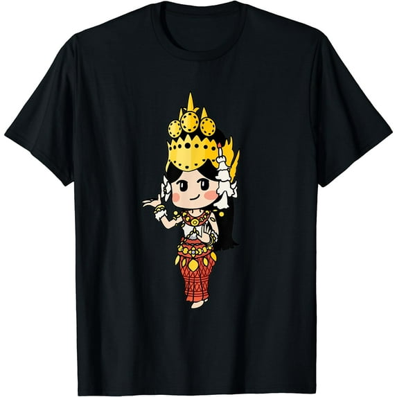 Cute Cambodian Khmer Thai and Lao Apsara Beauty T-Shirt