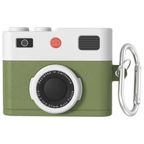 A Cute Camera Design Silicone Bluetooth Earbuds Case Cover For Wireless Earbuds Pro 3Rd Generation Shockproof Protection Lightweight Portable 1 Pc Weight 0.1 Pounds