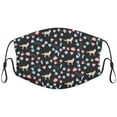 thumbnail image 1 of Cute Canaan Dog Graphic Printed Cloth Face Masks Reusable Washable Adjustable for Child (1 PCS), 1 of 5