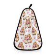 thumbnail image 1 of Cute Capibara Pattern Hand Towel Quick Drying Home Storage Kitchen Towel Hooks Dish Cloths, 1 of 6