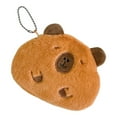 thumbnail image 1 of Cute Capybara Plush Coin Purse Soft Change Pocket Multifunctional Money Bag Small Wallet for Snacks and Chocolates, 1 of 10