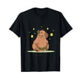 thumbnail image 1 of Cute Capybara T-Shirt for Men Women Cotton Summer Top Tee Fashion Casual Animal Short Sleeves, 1 of 2