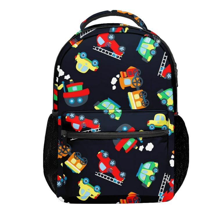 Cute Car Preschool Backpacks Toddler Backpacks with Chest Strap Modern Slim Fit Back to School Walmart