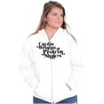 thumbnail image 1 of Cute Cardio Weights Protein Shakes Womens Plus Size Graphic Zipper Hoodie Brisco Brands 3X, 1 of 5
