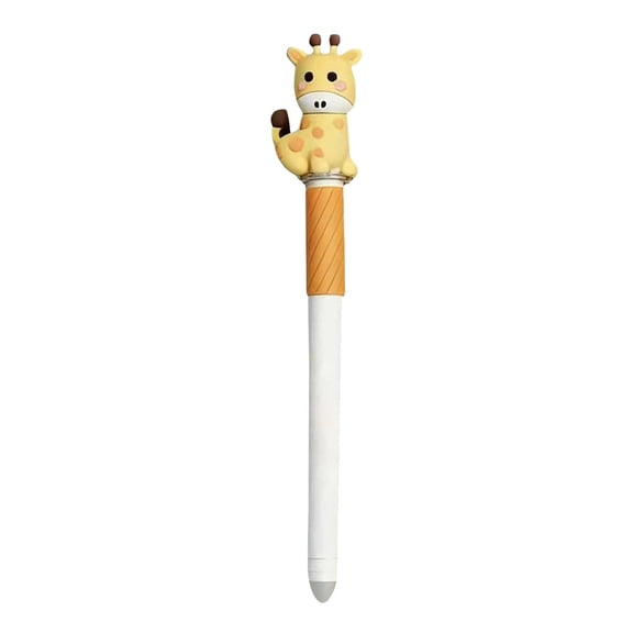 Cute Cartoon Animal Gel Ink Pens, 1 Pc 0.5mm Blue Ink Gel Pen, Animals Design, Smooth Writing Pens for Classroom, Office, Exams, Writing, Calligraphy, Note Taking, Scrapbooking, Planners, Giraffe