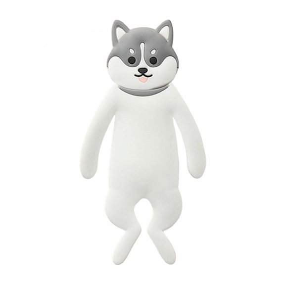 Cute Cartoon Animal-Shaped Hooks Can Be Bent Soft Rubber Non-Marking Sticky Hooks Waterproof Reusable Hooks