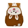 thumbnail image 1 of Cute Cartoon Animal Shaped Lightweight Water Resistant Backpack, Small Portable Travel Daypack with Side Pockets for Outdoor Daily Outing, 1 of 3