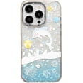 thumbnail image 1 of Cute Cartoon Animal Surf Rabbit Bunny Dolphin Fish Shell Iridescent Marbling Phone Case Compatible with iPhone Case (Dolphin,iPhone 12 Pro Max), 1 of 7