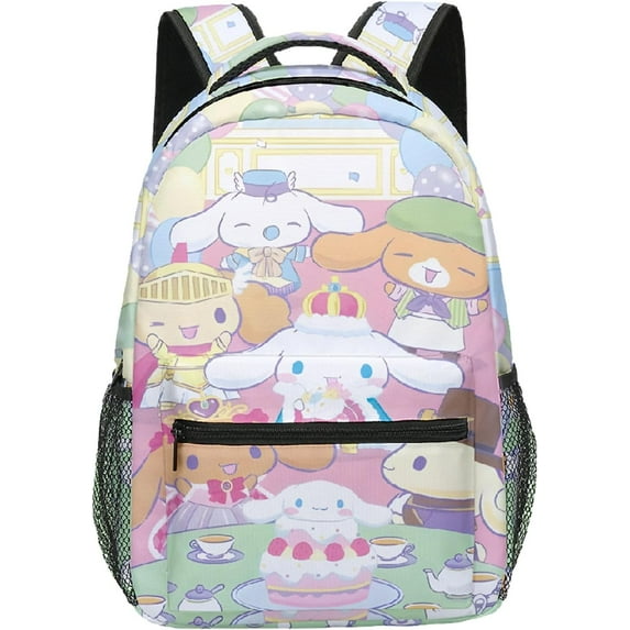 Cute Cartoon Anime Backpack Set Backpack for Outdoor Activities 15.8 inch