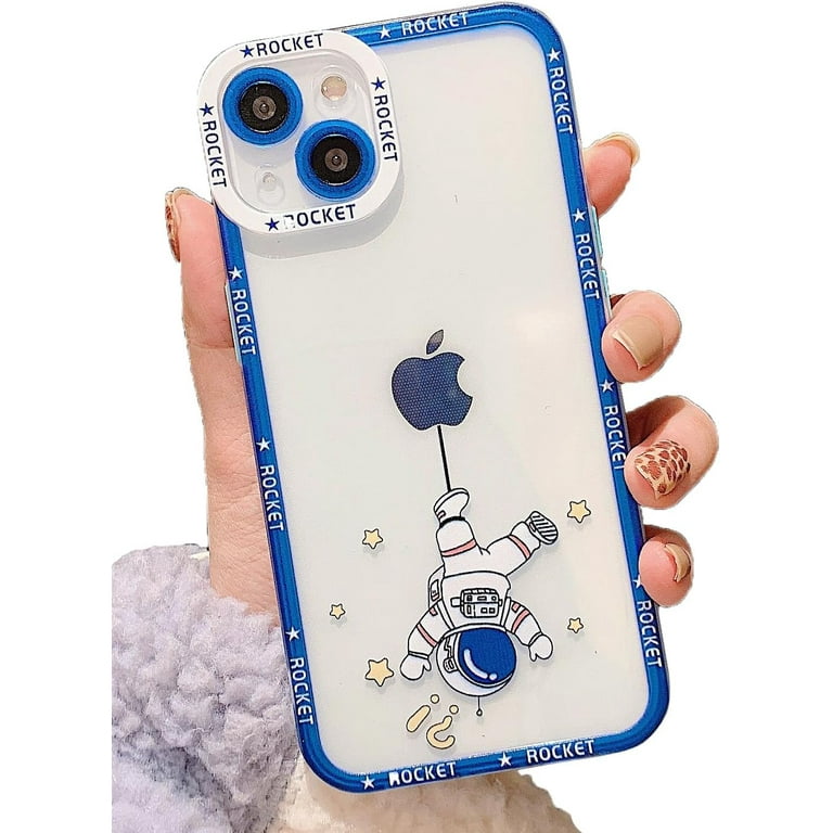 Cute Cartoon Astronaut Clear Soft Phone Case Compatible with iPhone Case (Blue,iPhone 11) - Walmart.com Cute Cartoon Astronaut Clear Soft Phone Case Compatible with iPhone Case (Blue,iPhone 11) - Walmart.com