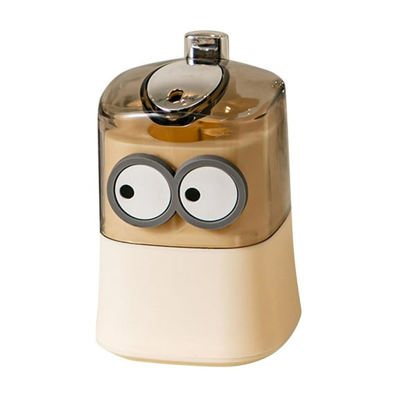Cute Cartoon Automatic Toothpick Dispenser Box for Home Kitchen Table Desktop Novelty Gadget with Big Eyes
