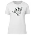 thumbnail image 1 of Cute Cartoon Baby Owl T-Shirt Women -Image by Shutterstock, Female x-Large, 1 of 2