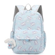 Cute Cartoon Backpack Cinnamoroll Full Print Waterproof Bag Multi-Pocket Casual