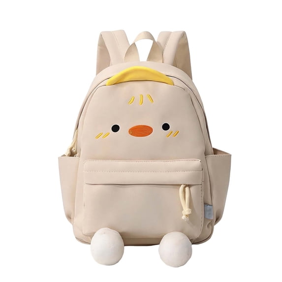 Cute Cartoon Backpack for School, Bookbag with Padded Straps and Multiple Pockets