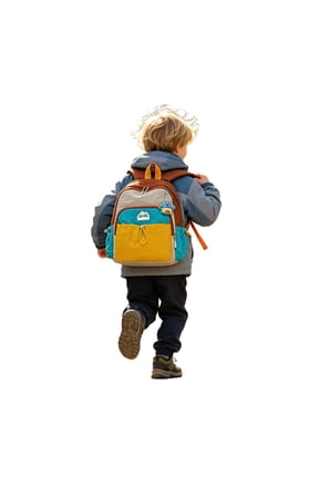 Cute Cartoon Backpack for School, Bookbag with Padded Straps and Multiple Pockets