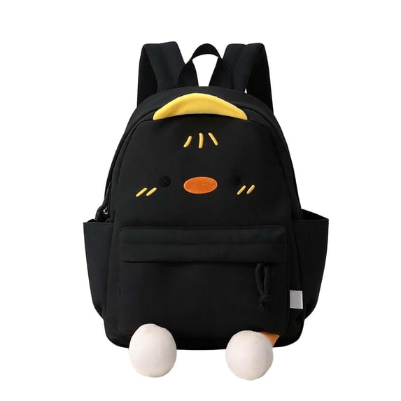 Cute Cartoon Backpack for School, Bookbag with Padded Straps and Multiple Pockets