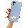 thumbnail image 1 of Cute Cartoon Bear Couples Matching Soft Phone Case Compatible with iPhone Case (Blue,iPhone 11 Pro Max), 1 of 8