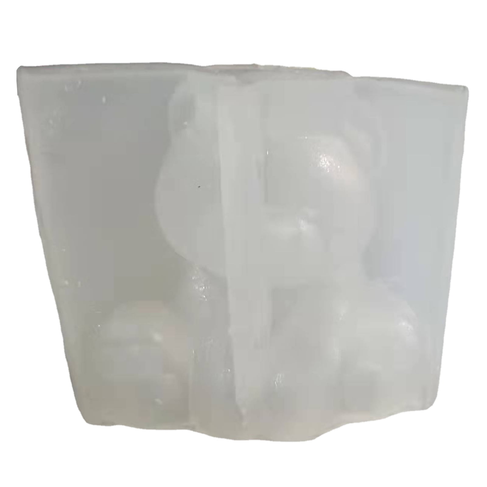 3D Little Bear Silicone Candle Mold Cute Animal Scented Soaps Mold Chocolate Fondant Cake Baking Mold
