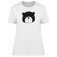thumbnail image 1 of Cute Cartoon Black Bear Head Tee Women's -Image by Shutterstock, 1 of 1
