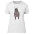 thumbnail image 1 of Cute Cartoon Bull T-Shirt Women -Image by Shutterstock, Female Medium, 1 of 2