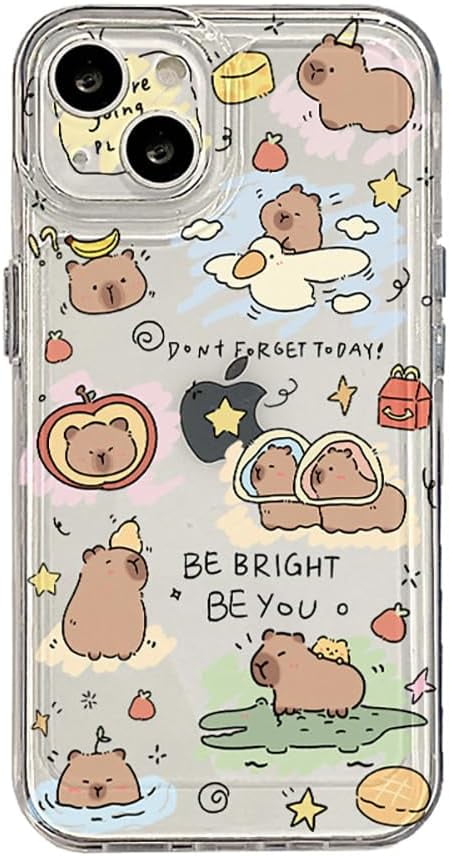 Cute Cartoon Capybara Crocodile Apple Pear Clear Soft Phone Case Compatible with iPhone Case (Clear,iPhone 15) - Walmart.com Cute Cartoon Capybara Crocodile Apple Pear Clear Soft Phone Case Compatible with iPhone Case (Clear,iPhone 15) - Walmart.com