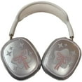 thumbnail image 1 of Cute Cartoon Case for AirPods Max Headphones,Clear Soft TPU Skin Anti-Scratch,Transparent Accessories Ultra Protective Cover for AirPods Max (Bow), 1 of 8