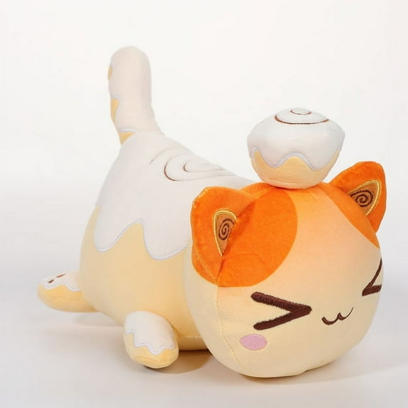 Cute Cartoon Cat Plushies Stuffed Animal Figure Toys Plush Pillow,Demon, Sandwiches, Chips, Donuts Kawaii Cat Gift for Fans Kids